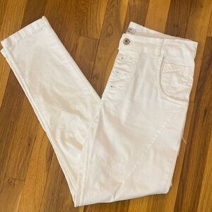 Femme Fatale Women’s White Skinny Jeans Size M